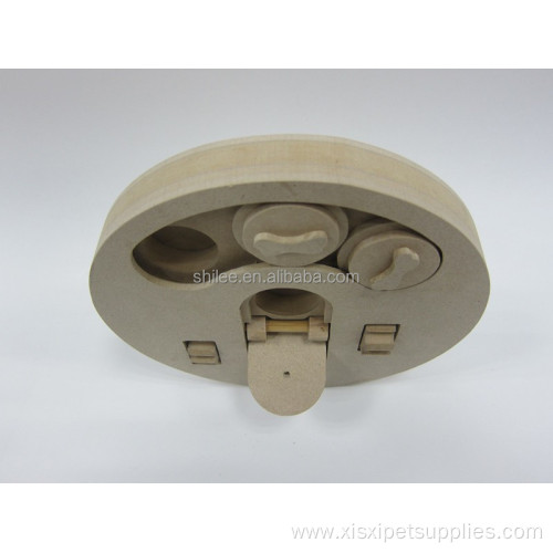 Unique style cheaper pet dog wooden intelligence toy